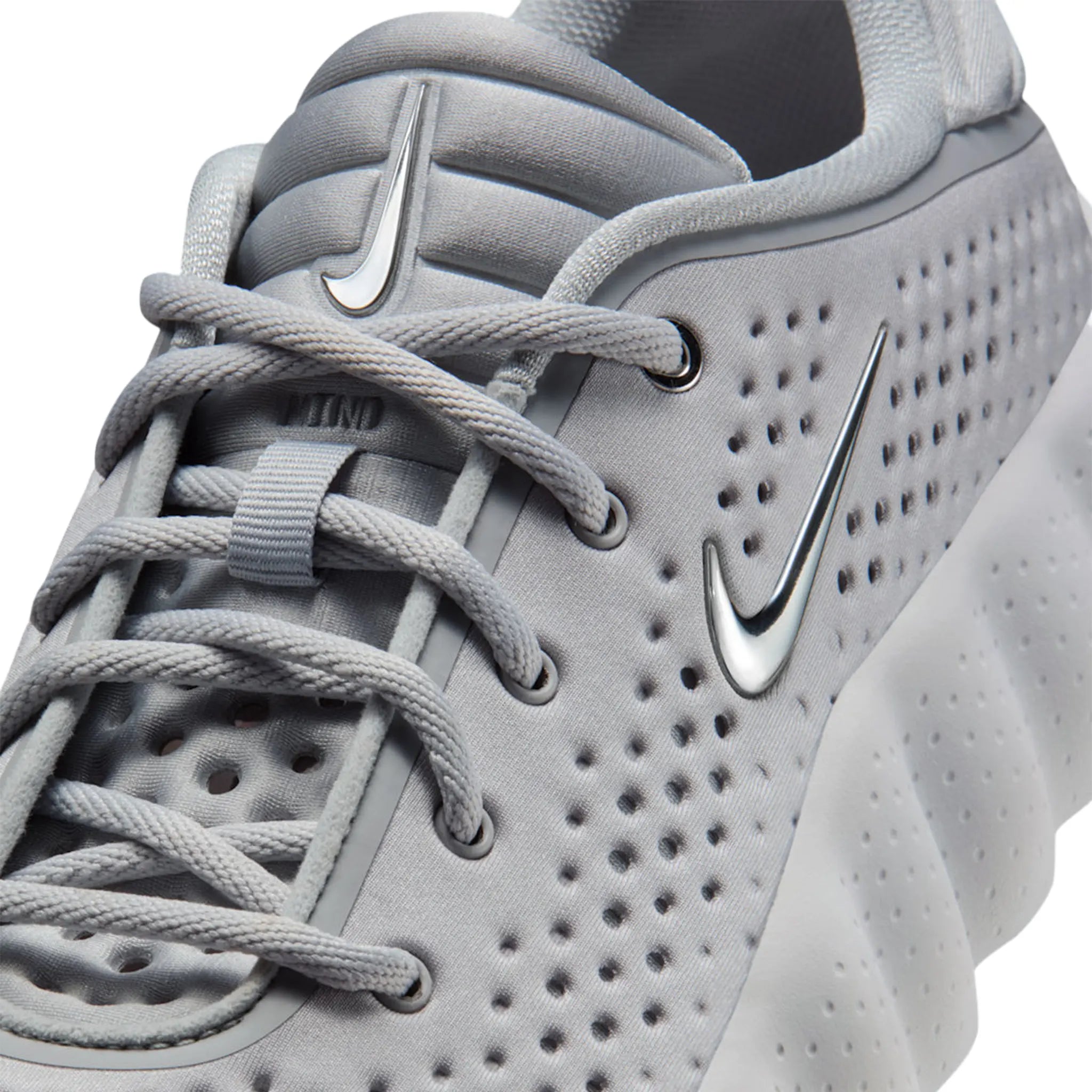 Detailed View of Nike Mind 002 Pregame Light Smoke Grey HQ4308-003